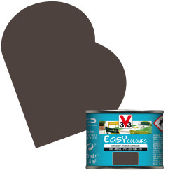 Peinture extérieure V33 Brun Havane – Bois, Métal, PVC | V33