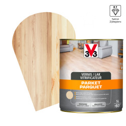 Vitrificateur Parquet Satiné 5L – Protection & Éclat | V33