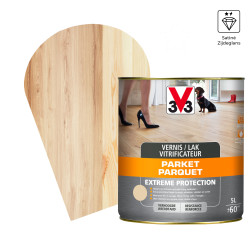 Vitrificateur Parquet Extrême Protection V33 Satiné 5L | V33