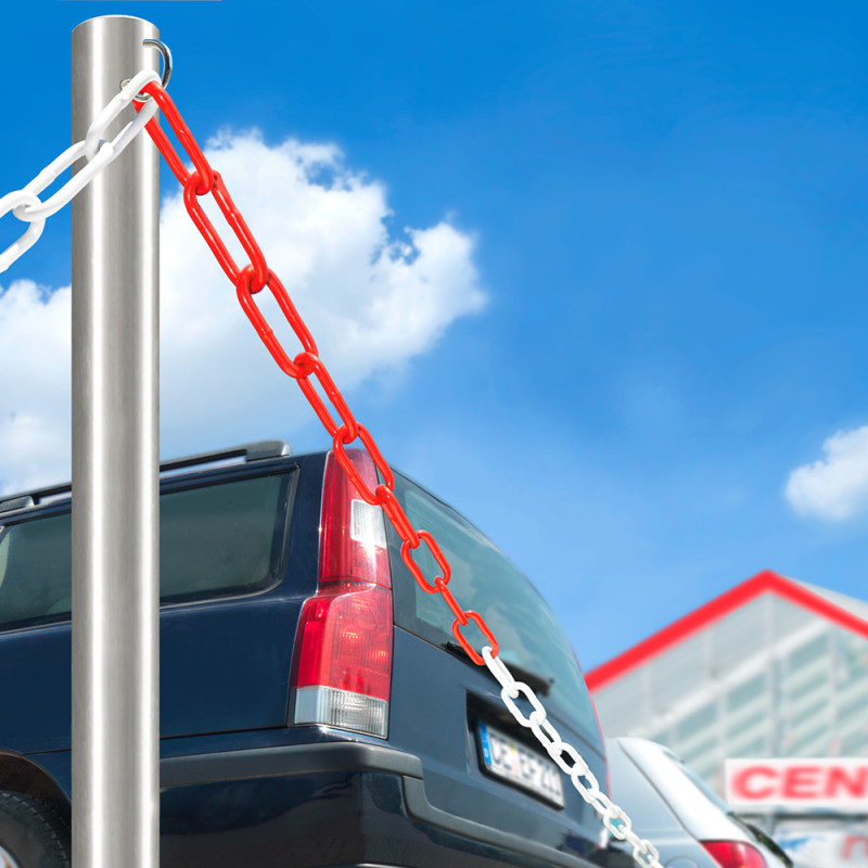 Crochet pour chaine de signalisation 2 pièces