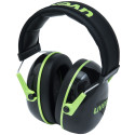 Casque anti-bruit K1 noir et vert 28 dB