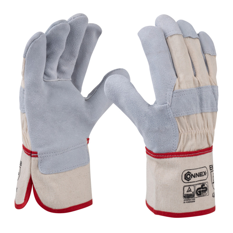 Paire de gants en cuir universels taille 10