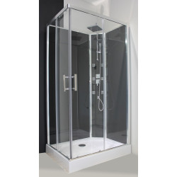 Cabine de douche hydromassante Selia | AYOR BATHROOM