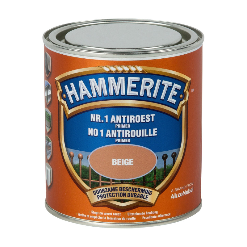 Primer n° 1 antirouille 0,5 L HAMMERITE