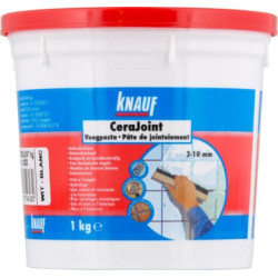 Pâte CeraJoint Blanche 1kg KNAUF – Joint Carrelage Parfait | KNAUF
