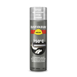 Aérosol Aluminium 750ºC Hard Hat® – Finition Haute Température | RUST-OLEUM