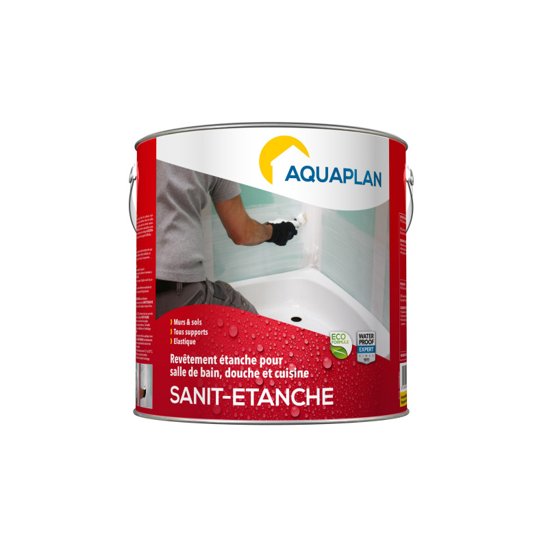 Revêtement pour salle de bain Sanit-Etanche 2 L AQUAPLAN