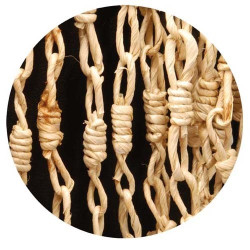 Porte provençale Maïs nuage blanc 90x200cm | CONFORTEX