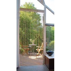 Porte provençale Maïs nuage blanc 90x200cm | CONFORTEX