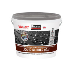 Produit d'étanchéité Liquid Rubber pour toiture gris 5 L RUBSON