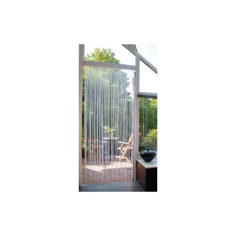 Porte provençale String noire 90x200cm – Style & Confort | CONFORTEX Porte provençale String noire 90x200cm – Style & Confort | CONFORTEX