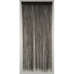 Porte provençale String noire 90x200cm – Style & Confort | CONFORTEX Porte provençale String noire 90x200cm – Style & Confort | CONFORTEX