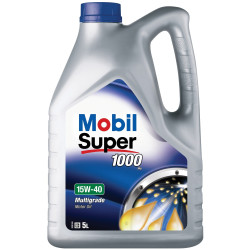 Huile Moteur Mobil Super 1000 X1 15W-40 5L – Protection | MOBIL