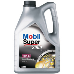 Huile Moteur Semi-Synthétique Mobil Super 2000 X1 10W-40 5L | MOBIL