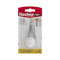 Arrêt de porte TS blanc – Sécurité et style | FISCHER