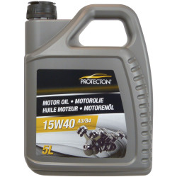 Huile Moteur 15W40 A3/B4 5L PROTECTON – Protection Moteur | PROTECTON