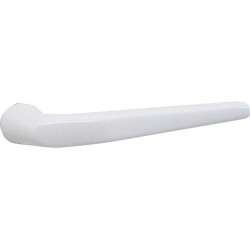 Poignée de porte alu blanche 2 pièces – Style & Durabilité | LINEA BERTOMANI