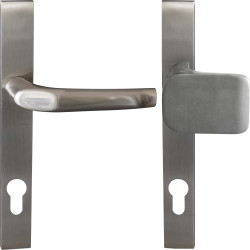 Poignée de porte sur plaque tirant 110mm – Lot de 2 pièces | HOME SECURITY