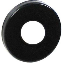 Rosace invisible noire 2 pièces – Finition discrète | LINEA BERTOMANI