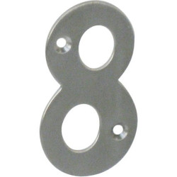Chiffre 8 Inox 65mm – Décoration Durable | LINEA BERTOMANI
