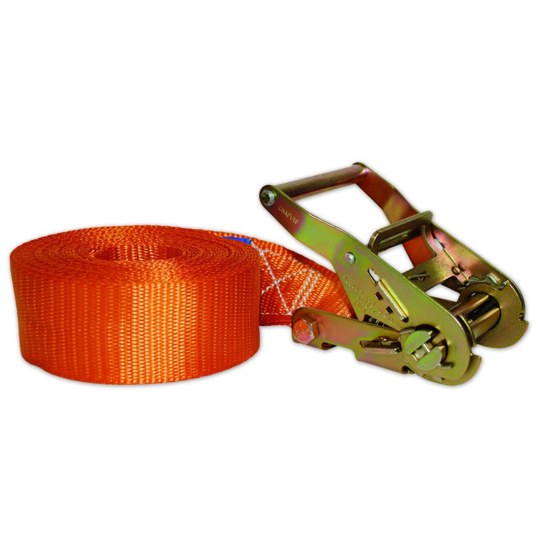 Sangle d'arrimage pour camion avec came à griffes 6 m x 50 mm CHAPUIS