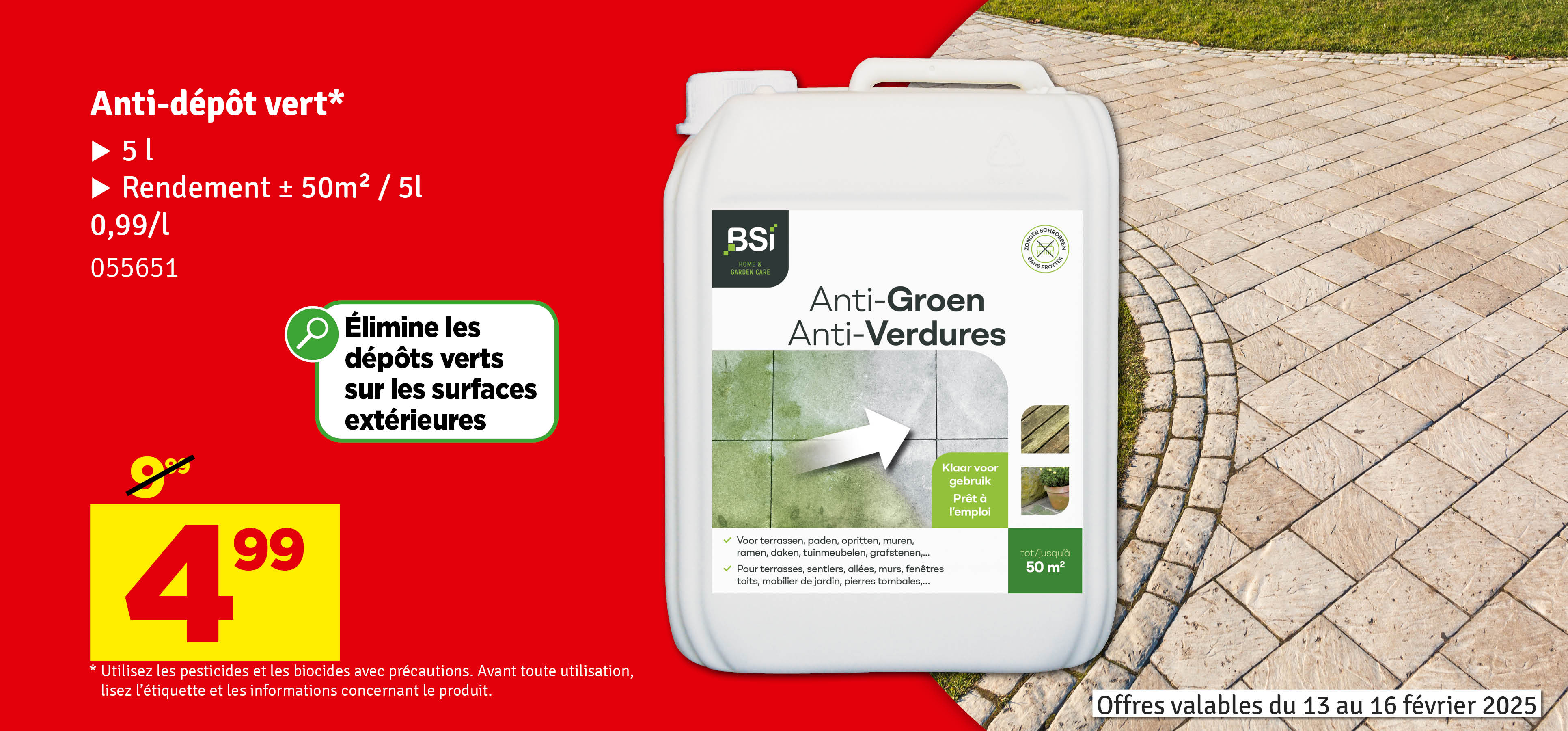 Promo - Anti-dépôts verts 5 L BSI