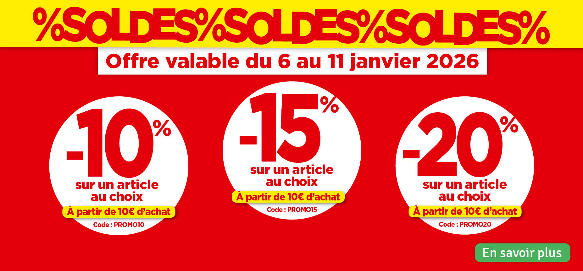 Soldes 2026
