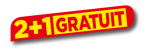2 ET 1 gratuit