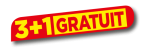 3 ET 1 gratuit