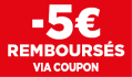 REMBOURSEMENT 5 EUROS