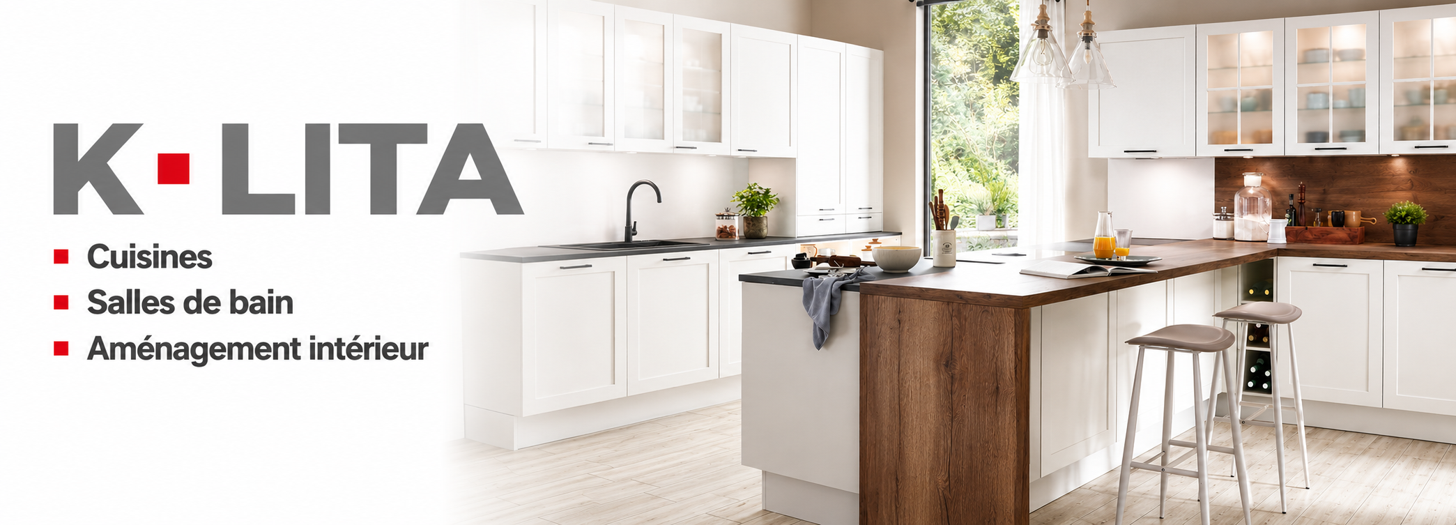 K-Lita - Partenaire de Mr Bricolage pour votre cuisine sur mesure
