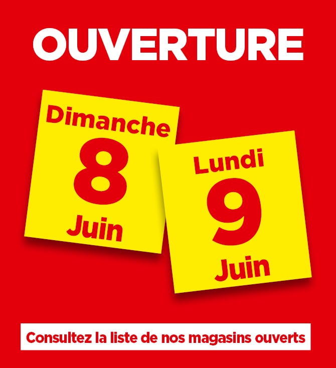 Ouvertures exceptionnelles - 8 et 9 juin