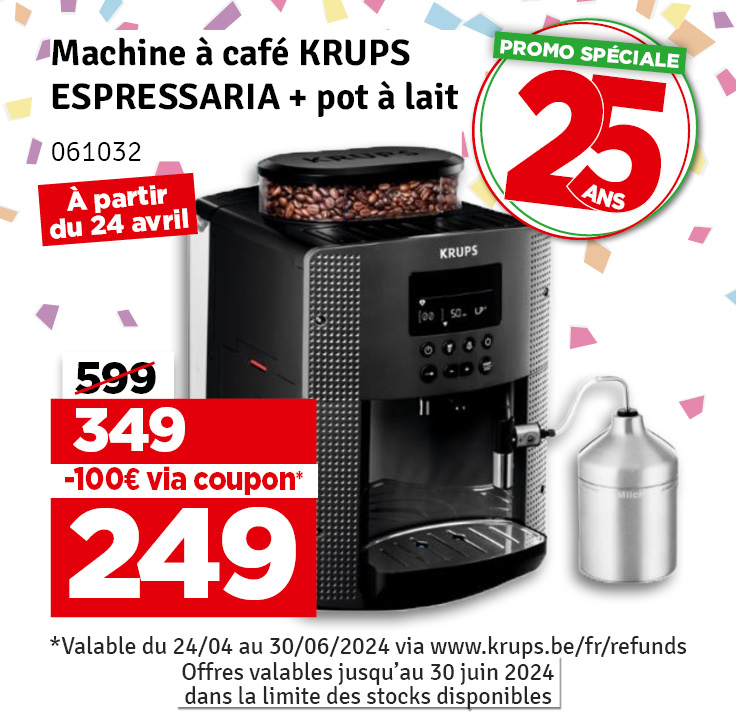 Machine à café Essential EA816B70 KRUPS