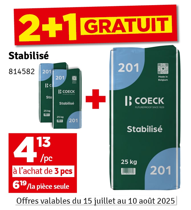 Stabilisé 25 kg
